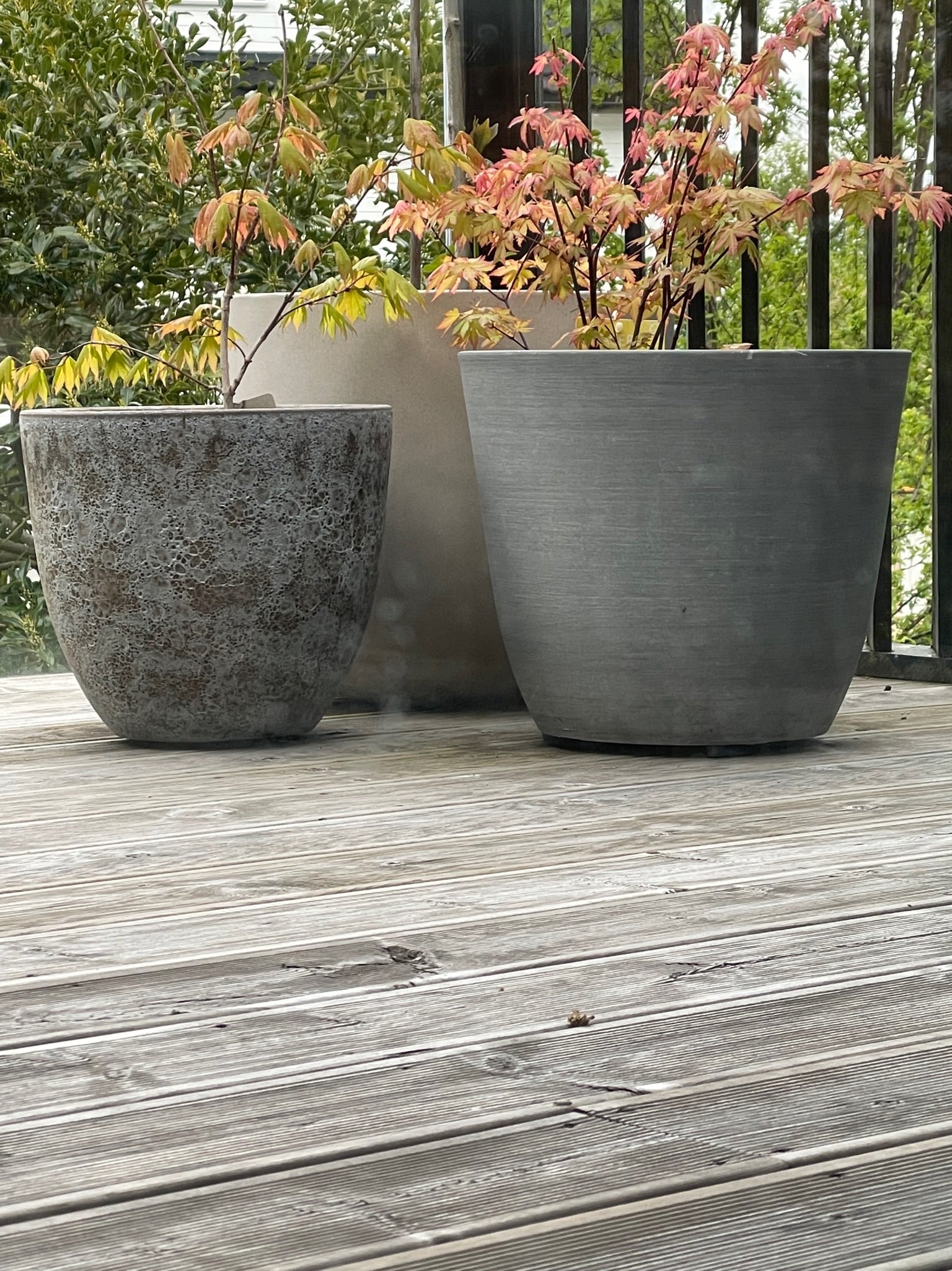 plant pot feet grey Pot Legs 4 pcs – Potteben